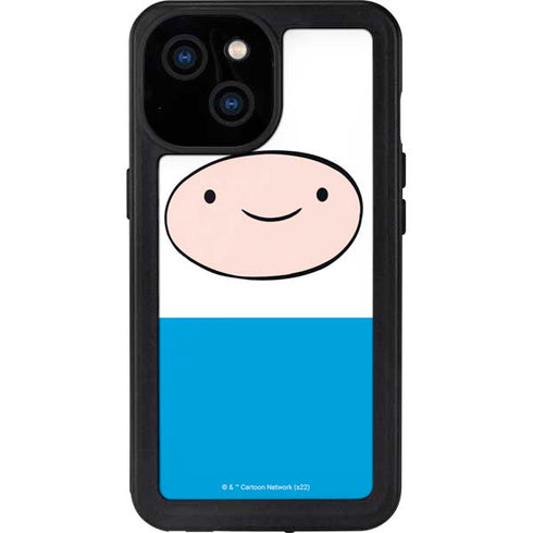 Adult Swim Adventure Time Finn Mertens iPhone 15 Waterproof Case